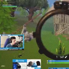 《堡垒之夜》狙神集锦：超长操作揭秘！