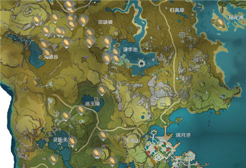 《原神》伊安珊突破攻略:琉鳞石采集路线图揭秘 《原神》伊安珊突破攻略:琉鳞石采集路线图揭秘