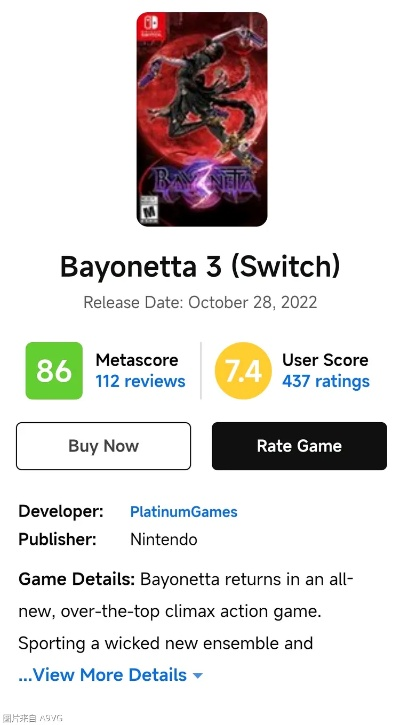 《猎天使魔女3》评分倍率详览 《猎天使魔女3》评分倍率详览