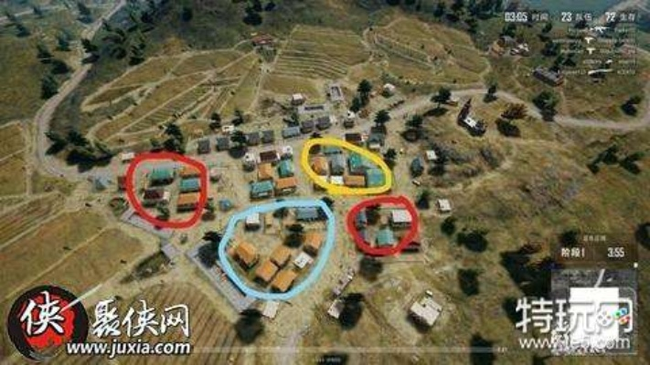 绝地求生P城阴人点位攻略，P城卡点必看