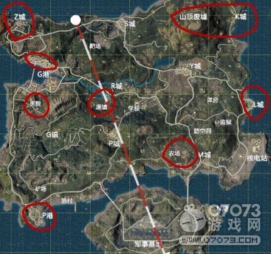 《绝地求生》P城沙漠地图物资解析 & 驾驶途中道具使用测试