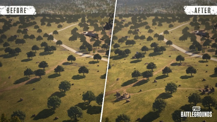 绝地求生新旧地图帧数大对比 绝地求生新旧地图帧数大对比