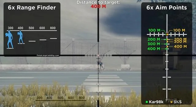 绝地求生新版8倍镜98K与SKS枪法攻略