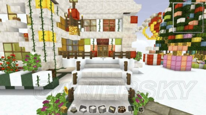 《我的世界》圣诞小屋建造教程：圣诞小屋建造方法