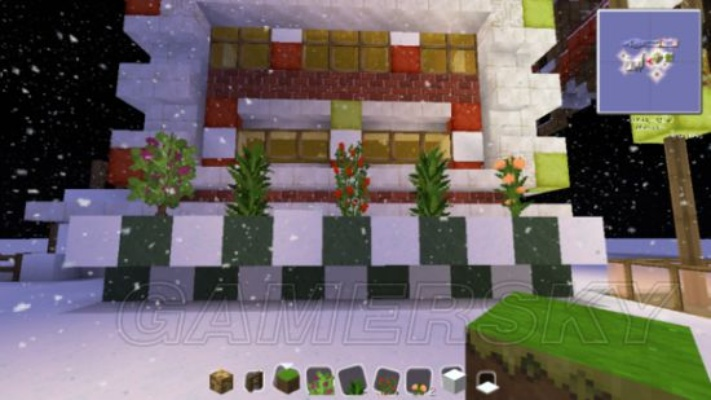 《我的世界》圣诞小屋建造教程：圣诞小屋建造方法