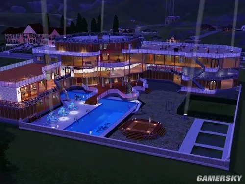 模拟人生3豪华花园别墅 模拟人生3豪华花园别墅