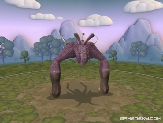 《孢子》单眼单足生物PNG图