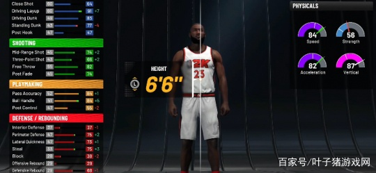 NBA 2K9乔丹自创数据攻略