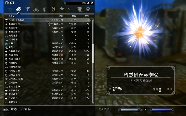 上古卷轴4：湮没技能解析