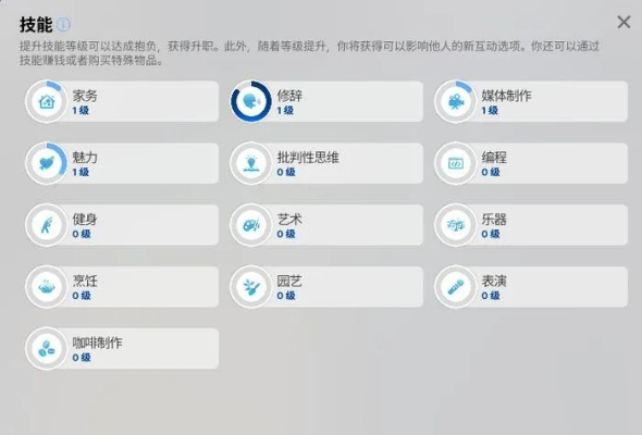 云族裔inzoi魅力技能提升攻略