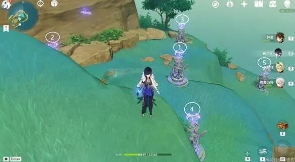 原神2.8版烟山雾阁谜题攻略 原神2.8版烟山雾阁谜题攻略