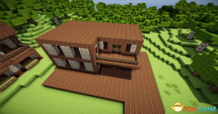 《我的世界》郊区别墅建造教程视频