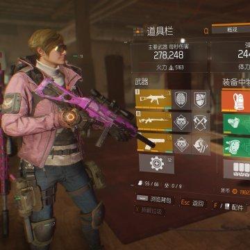 全境封锁电子流装备配件天赋选择攻略