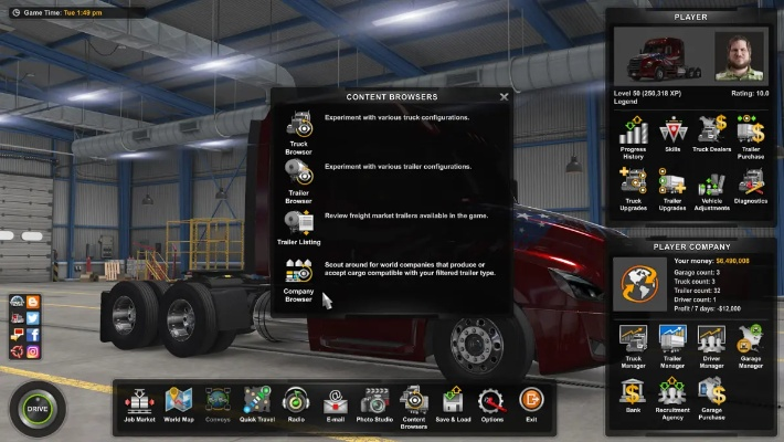 美国卡车模拟教学视频攻略 美国卡车模拟教学视频攻略