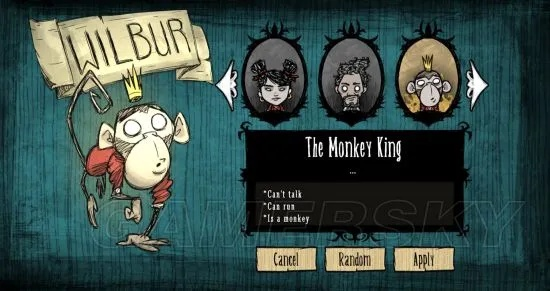 《饥荒》海难猴王威尔伯攻略 猴王玩法技巧 《饥荒》海难猴王威尔伯攻略 猴王玩法技巧