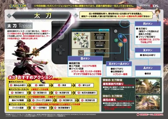 《怪物猎人X》武器操作技巧全解析 《怪物猎人X》武器操作技巧全解析