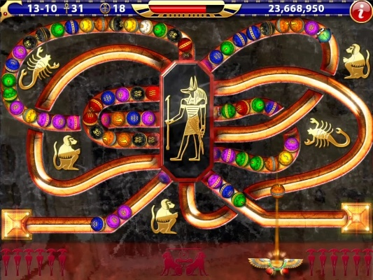 《埃及祖玛：法老王挑战》游戏攻略