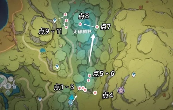 原神流浪者突破材料树王圣体菇收集攻略 原神流浪者突破材料树王圣体菇收集攻略