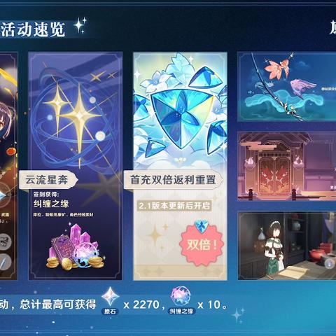 原神3.1首充双倍攻略：氪金最佳方案