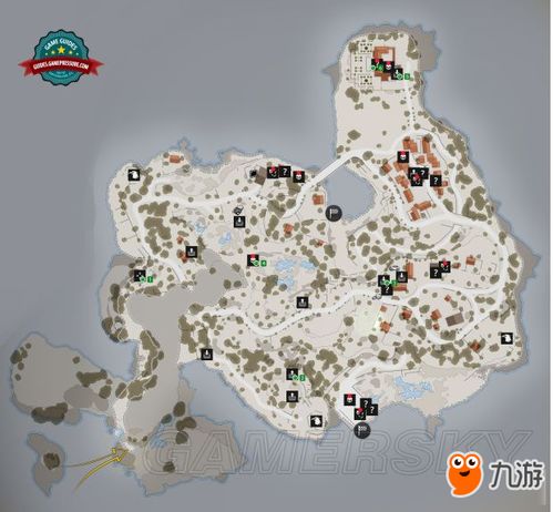 狙击精英4全收集品地图攻略