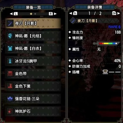 《怪物猎人崛起》太刀神护毕业套装攻略 《怪物猎人崛起》太刀神护毕业套装攻略