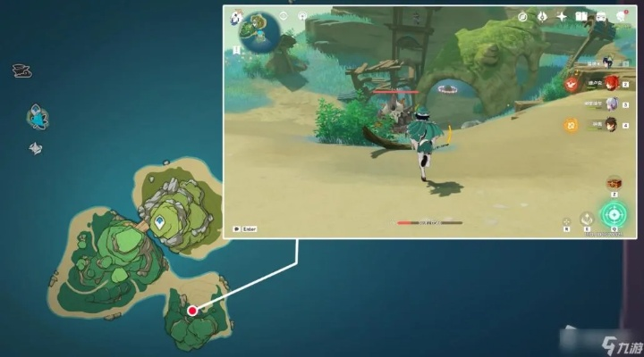 《原神》2.8布丁岛宝箱位置攻略