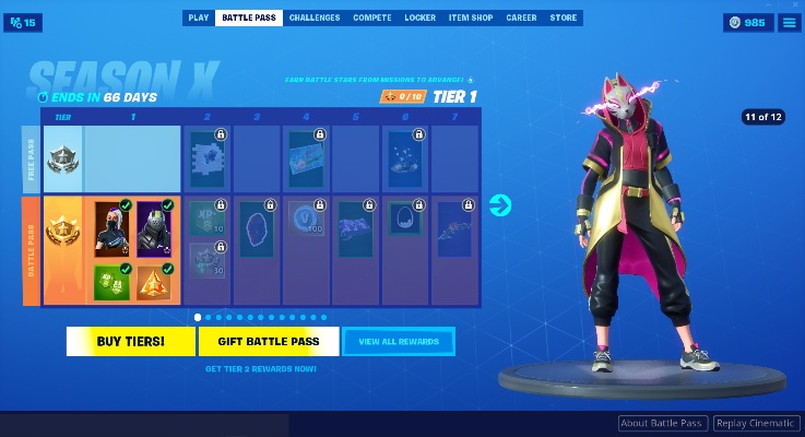 堡垒之夜第六赛季通行证奖励盘点 堡垒之夜第六赛季通行证奖励盘点