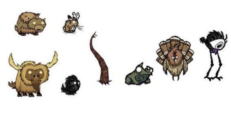 《饥荒》全角色、生物及四季资料详析百科 《饥荒》全角色、生物及四季资料详析百科