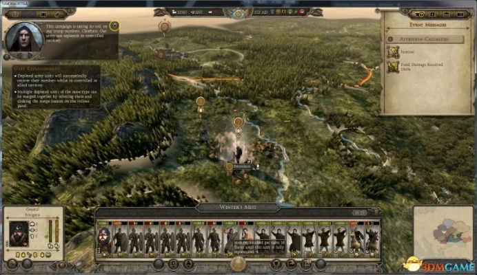 《阿提拉全面战争》查理曼战役攻略 《阿提拉全面战争》查理曼战役攻略