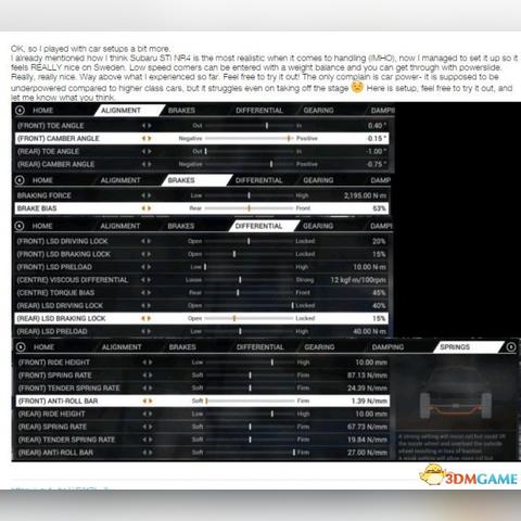 尘埃拉力赛车调校技巧 尘埃拉力赛车调校技巧