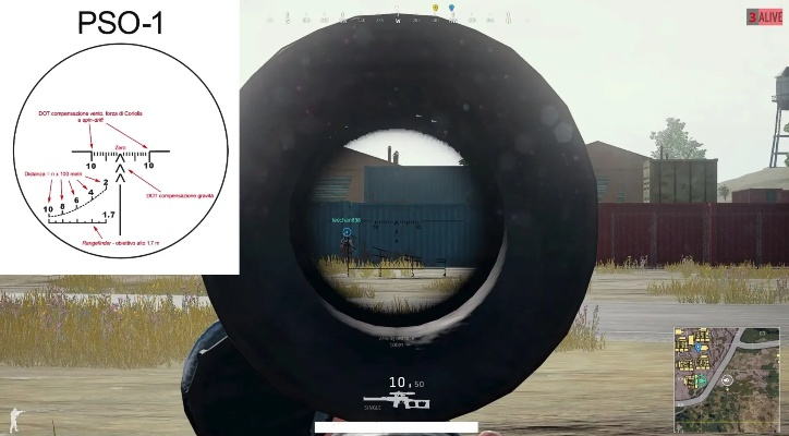 绝地求生4倍镜测距与瞄准技巧解析