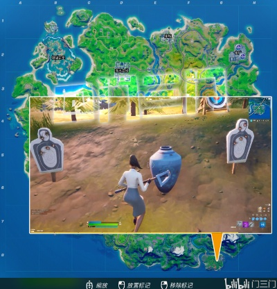 堡垒之夜第六赛季第六周任务一攻略图览 堡垒之夜第六赛季第六周任务一攻略图览