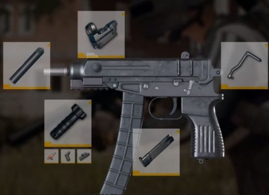 绝地求生蝎式冲锋枪伤害弹道揭秘，蝎式冲锋枪性能评测