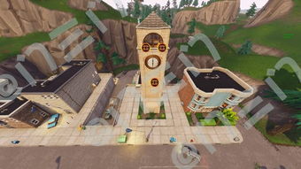 堡垒之夜斜塔小镇宝箱位攻略