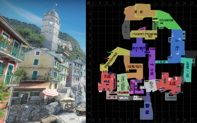 CSGO Tuscan正式版地图演示亮点解析 CSGO Tuscan正式版地图演示亮点解析