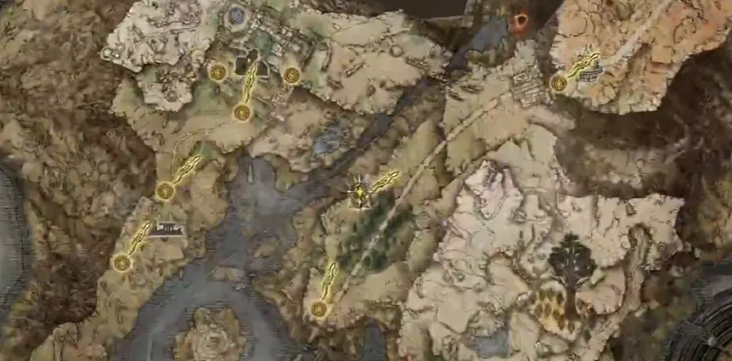 艾尔登法环圣杯露滴收集点位置图示 艾尔登法环圣杯露滴收集点位置图示