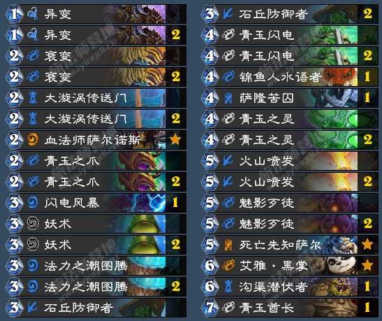 炉石传说进化萨卡组攻略及对战策略 炉石传说进化萨卡组攻略及对战策略