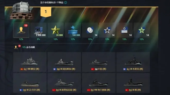 《战舰世界》五一狂欢,补给箱集结启航 《战舰世界》五一狂欢,补给箱集结启航