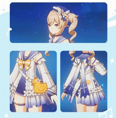 原神芭芭拉闪耀协奏衣装秀 原神芭芭拉闪耀协奏衣装秀