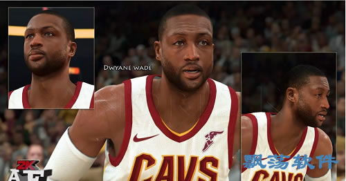 NBA2K18球员面补升级对比NBA2K17形象大不同 NBA2K18球员面补升级对比NBA2K17形象大不同