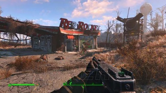 《辐射4》画面调优秘籍：特效全开震撼对比揭秘！