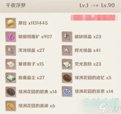 《千夜浮梦法器突破攻略:揭秘必备材料,提升战力!》 《千夜浮梦法器突破攻略:揭秘必备材料,提升战力!》