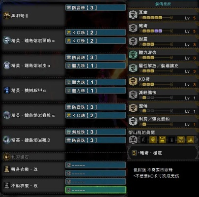 《怪物猎人世界》全武器开荒毕业攻略：揭秘最强毕业配装！