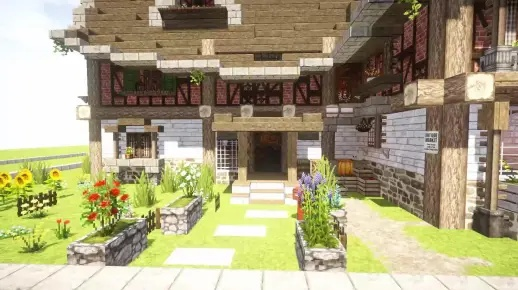 《探秘欧式风情!《我的世界》民居建筑视频大赏》 《探秘欧式风情!《我的世界》民居建筑视频大赏》