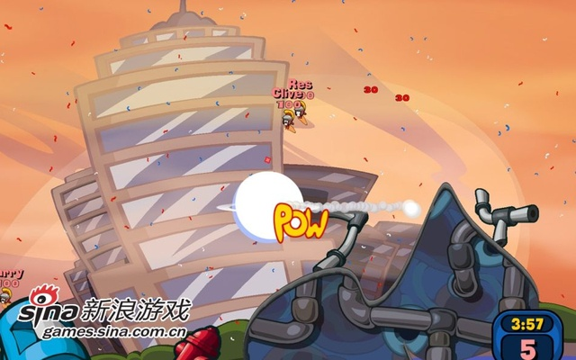 《百战天虫重制版试玩揭秘:画面升级,玩法大不同!》 《百战天虫重制版试玩揭秘:画面升级,玩法大不同!》