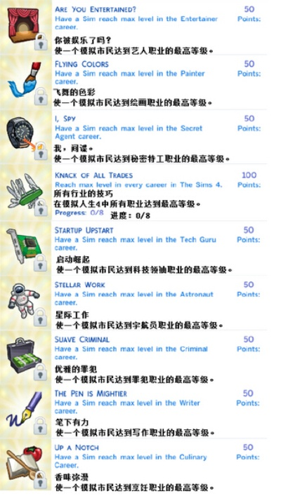 《揭秘模拟人生4：全技能效果大揭秘！成就奖励等你来拿！》