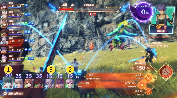 《异度之刃3》连锁攻击秘籍大公开！解锁最强连击技巧