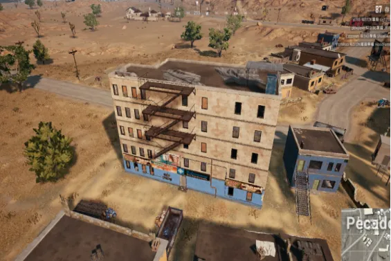 《P城房顶独霸!绝地求生P城打法攻略揭秘》 《P城房顶独霸!绝地求生P城打法攻略揭秘》