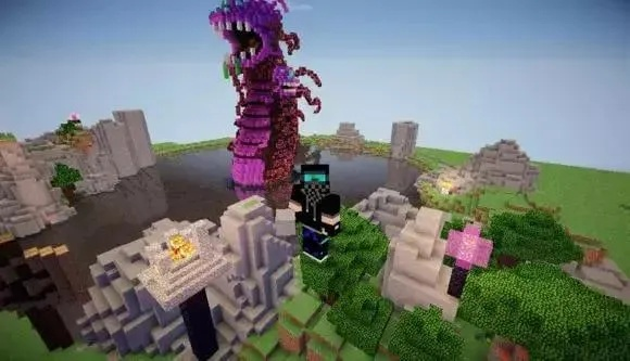 《揭秘!《我的世界》还原LOL召唤师峡谷,独家存档曝光》 《揭秘!《我的世界》还原LOL召唤师峡谷,独家存档曝光》