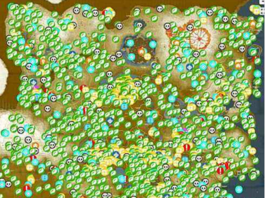 《塞尔达传说荒野之息》900个呀哈哈种子地图,揭秘隐藏宝藏! 《塞尔达传说荒野之息》900个呀哈哈种子地图,揭秘隐藏宝藏!